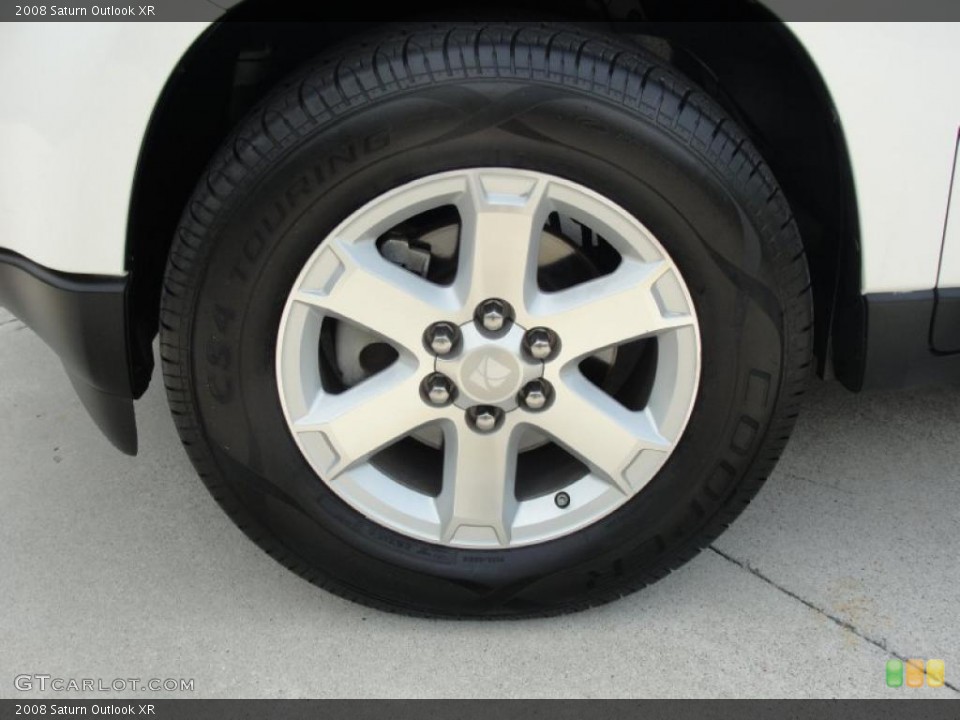 2008 Saturn Outlook XR Wheel and Tire Photo #48805585