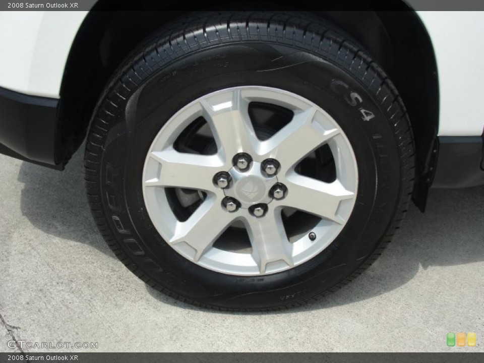 2008 Saturn Outlook XR Wheel and Tire Photo #48805612