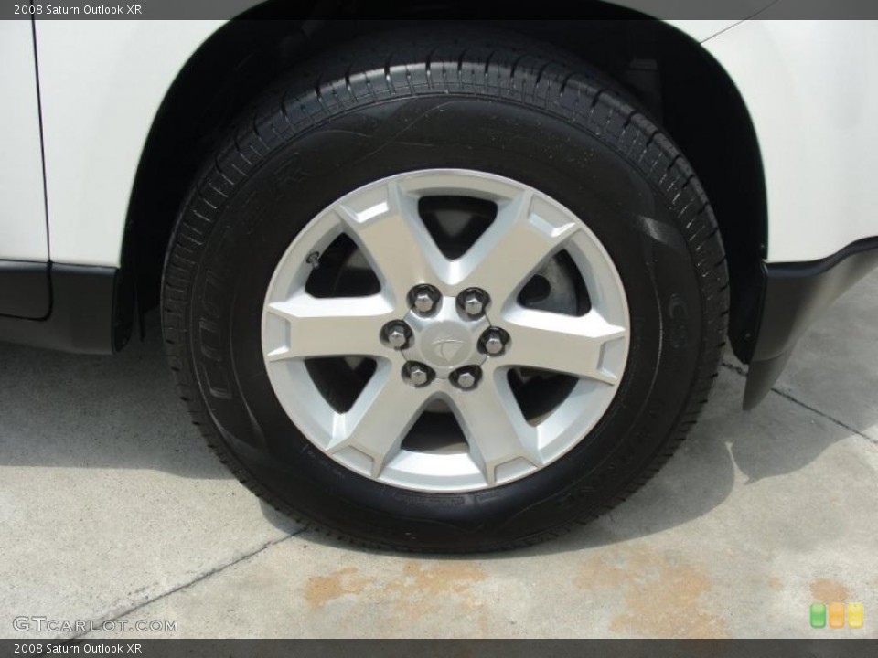 2008 Saturn Outlook XR Wheel and Tire Photo #48805624