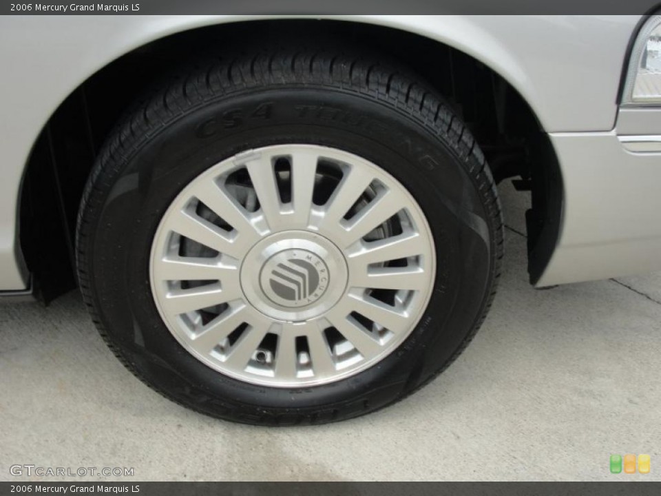 2006 Mercury Grand Marquis LS Wheel and Tire Photo #48809546