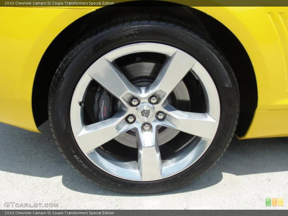 2010 Chevrolet Camaro SS Coupe Transformers Special Edition Wheel and Tire Photo #48813192