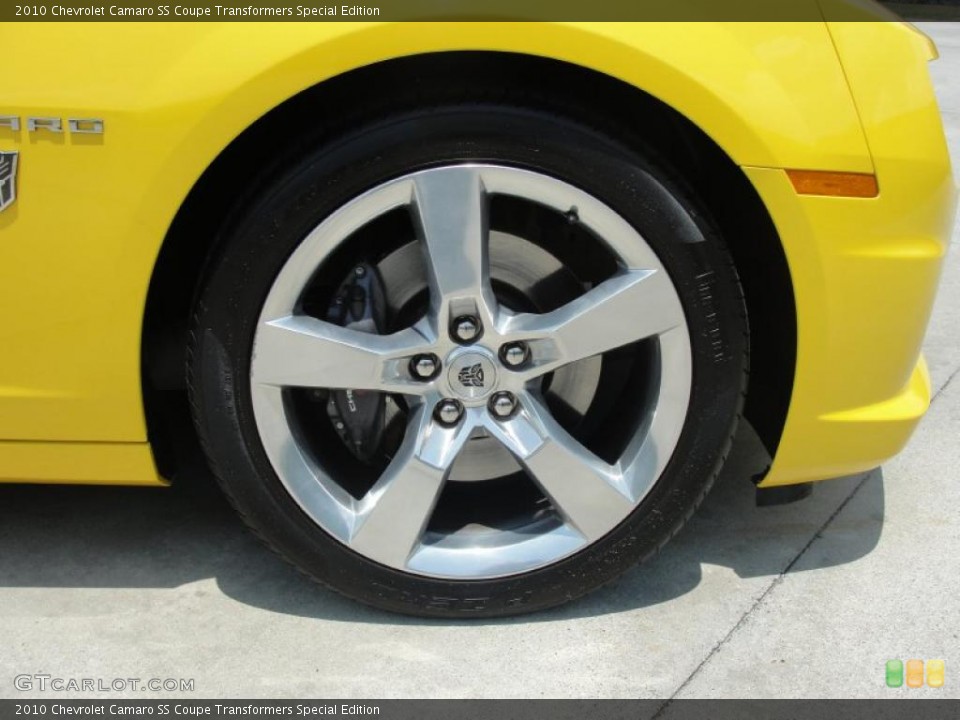 2010 Chevrolet Camaro SS Coupe Transformers Special Edition Wheel and Tire Photo #48813195