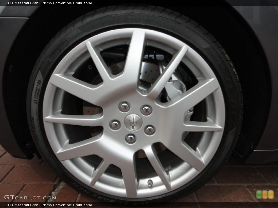 2011 Maserati GranTurismo Convertible GranCabrio Wheel and Tire Photo #48817074