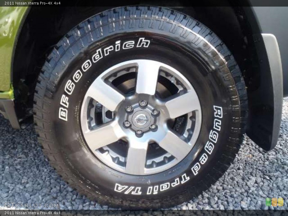 2011 Nissan Xterra Pro-4X 4x4 Wheel and Tire Photo #48817905