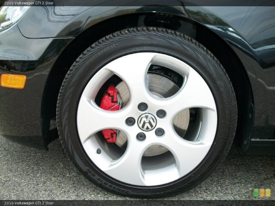 2010 Volkswagen GTI 2 Door Wheel and Tire Photo #48825690