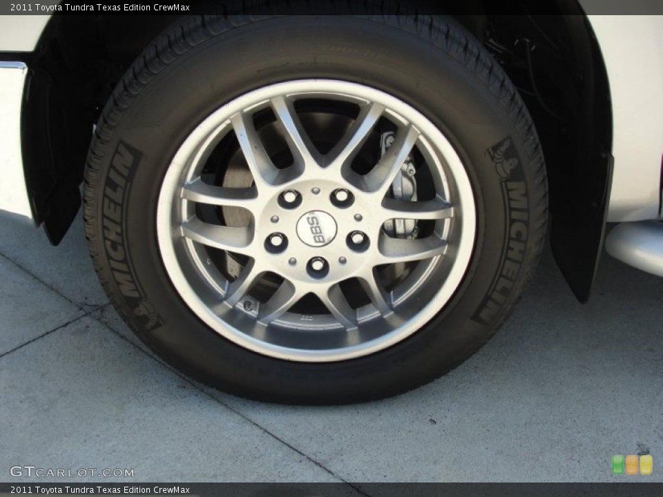 2011 Toyota Tundra Texas Edition CrewMax Wheel and Tire Photo #48825860