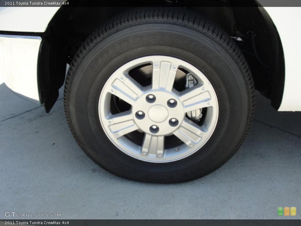 2011 Toyota Tundra CrewMax 4x4 Wheel and Tire Photo #48826465