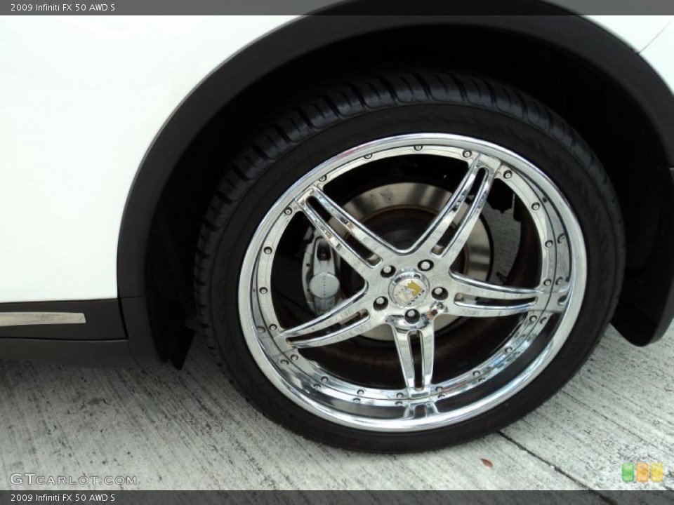 2009 Infiniti FX Custom Wheel and Tire Photo #48826656