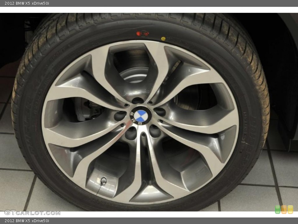 2012 BMW X5 xDrive50i Wheel and Tire Photo #48826665