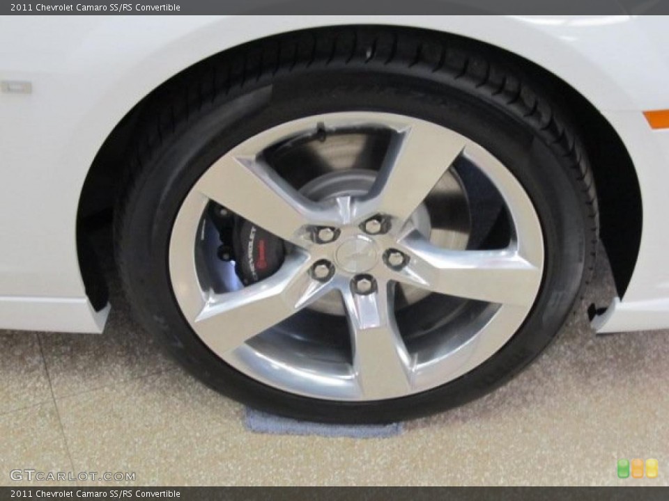 2011 Chevrolet Camaro SS/RS Convertible Wheel and Tire Photo #48834657