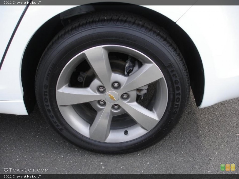 2011 Chevrolet Malibu LT Wheel and Tire Photo #48842268