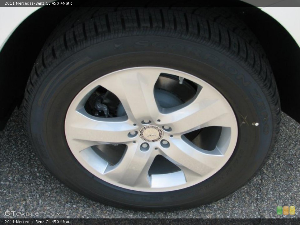 2011 Mercedes-Benz GL 450 4Matic Wheel and Tire Photo #48847411