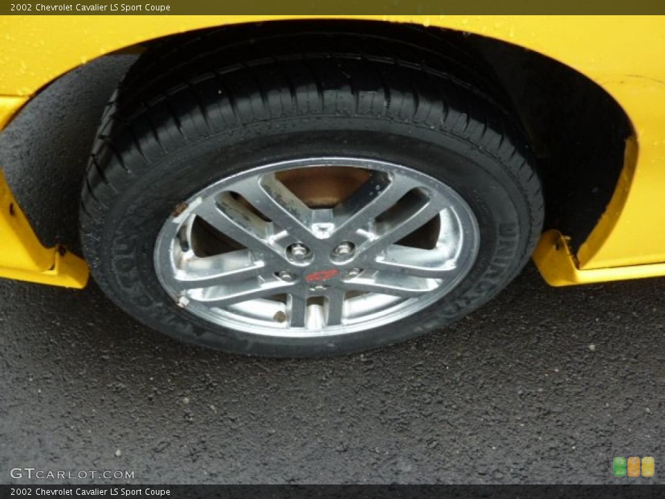 2002 Chevrolet Cavalier LS Sport Coupe Wheel and Tire Photo #48851845