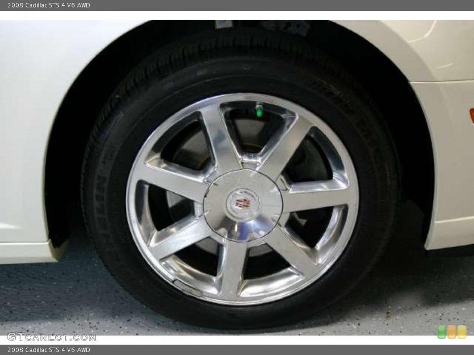 2008 Cadillac STS 4 V6 AWD Wheel and Tire Photo #48860359