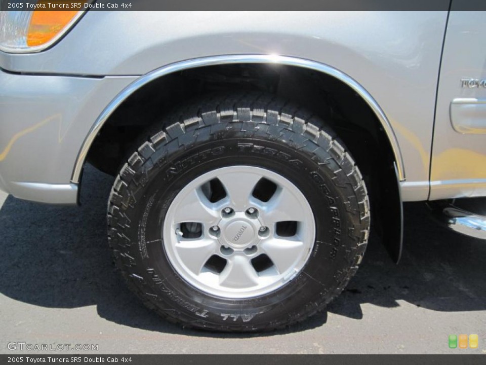 2005 Toyota Tundra SR5 Double Cab 4x4 Wheel and Tire Photo #48867806