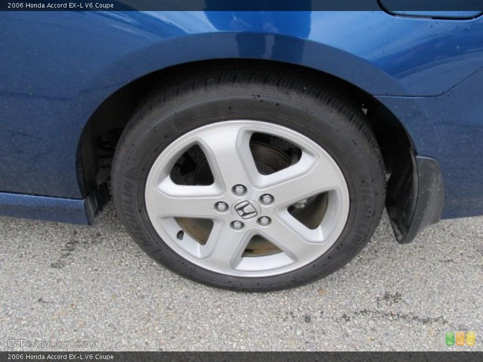 2006 Honda Accord EX-L V6 Coupe Wheel and Tire Photo #48871683