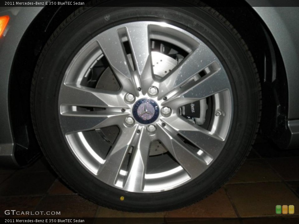 2011 Mercedes-Benz E 350 BlueTEC Sedan Wheel and Tire Photo #48879144