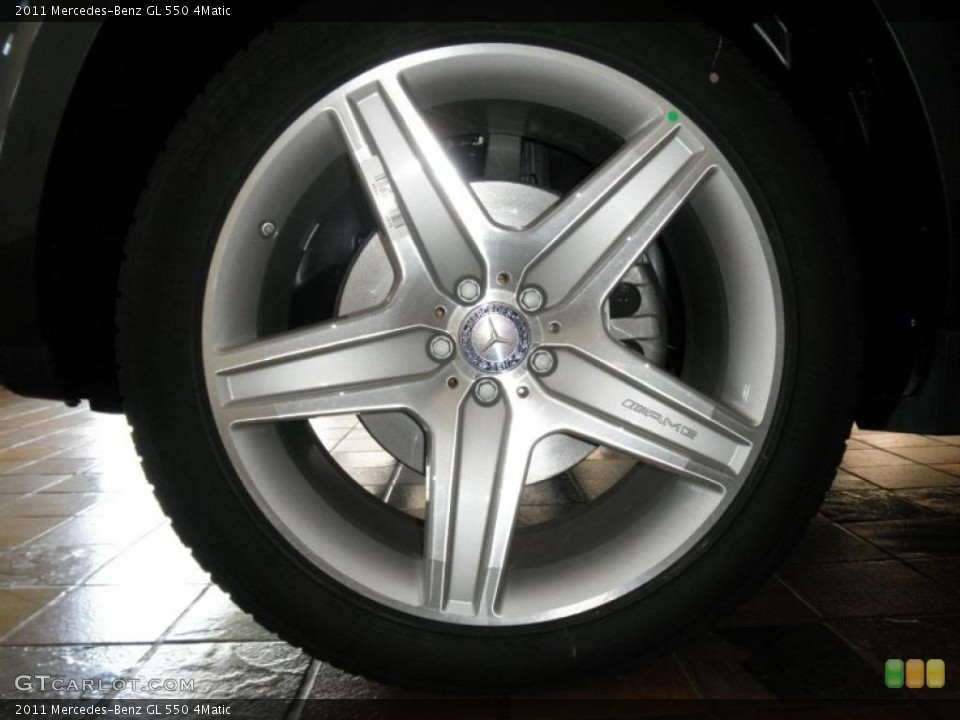 2011 Mercedes-Benz GL 550 4Matic Wheel and Tire Photo #48880980
