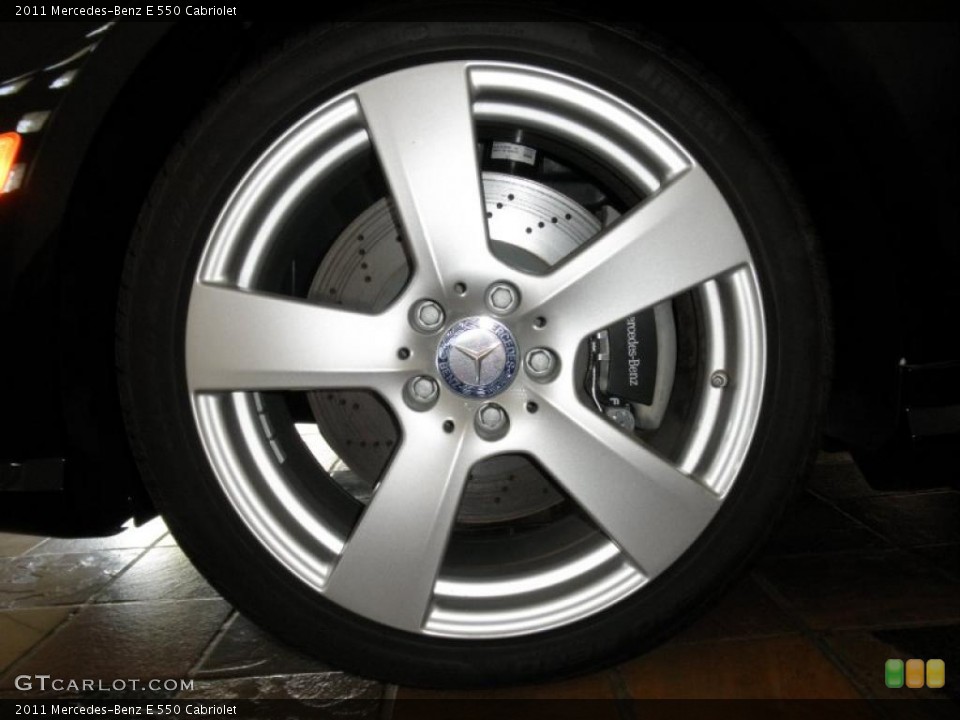 2011 Mercedes-Benz E 550 Cabriolet Wheel and Tire Photo #48881406