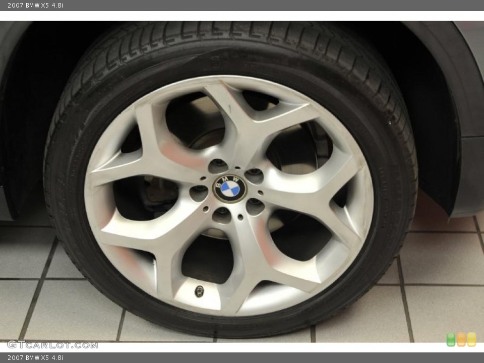 2007 BMW X5 4.8i Wheel and Tire Photo #48884685