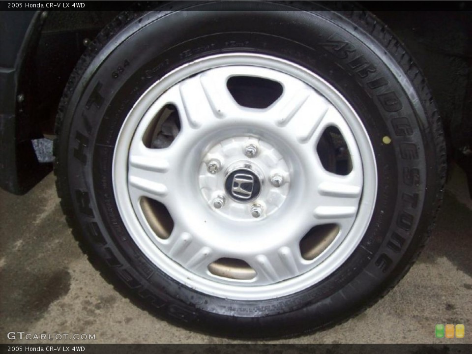 2005 Honda CR-V LX 4WD Wheel and Tire Photo #48900711