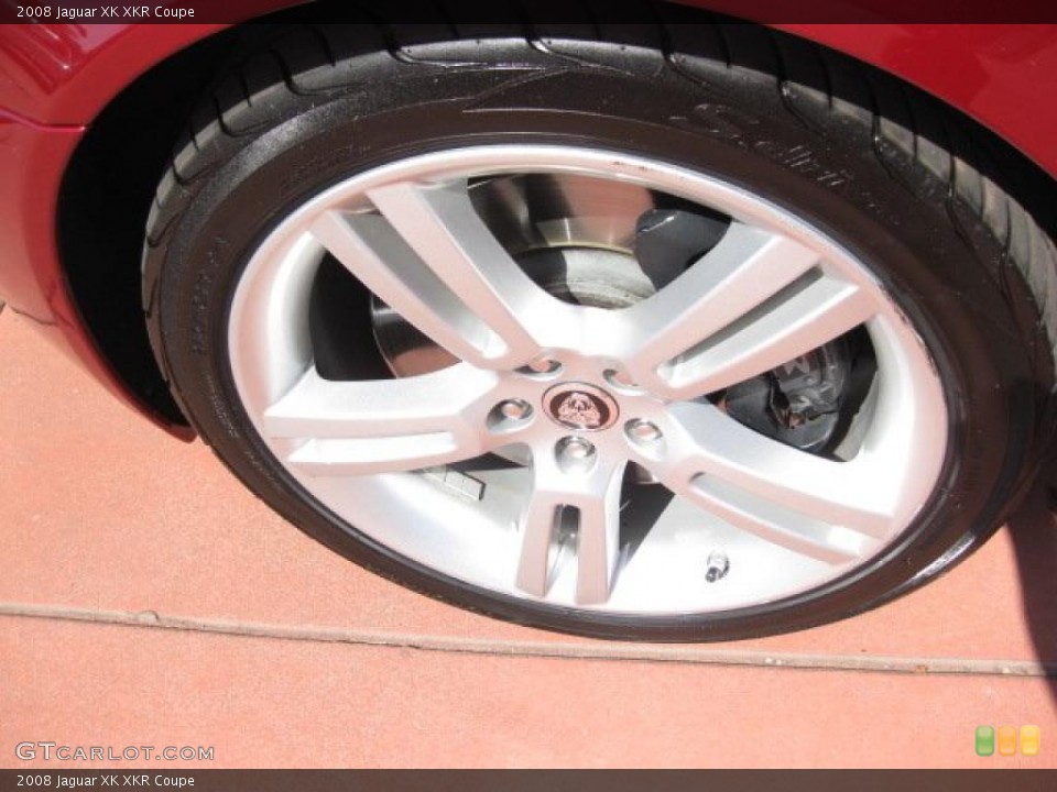 2008 Jaguar XK XKR Coupe Wheel and Tire Photo #48901047