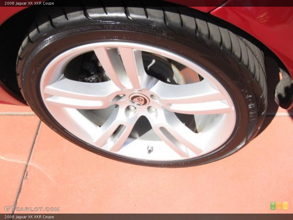2008 Jaguar XK XKR Coupe Wheel and Tire Photo #48901062