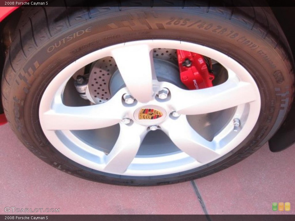 2008 Porsche Cayman S Wheel and Tire Photo #48901233