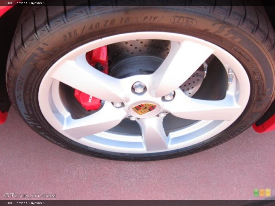 2008 Porsche Cayman S Wheel and Tire Photo #48901248