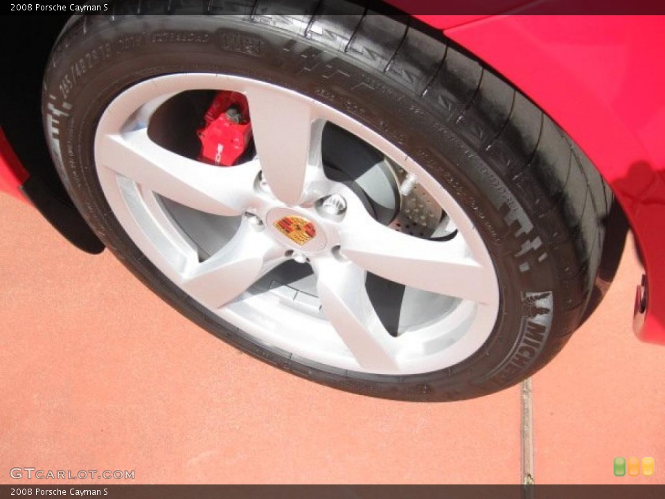 2008 Porsche Cayman S Wheel and Tire Photo #48901278