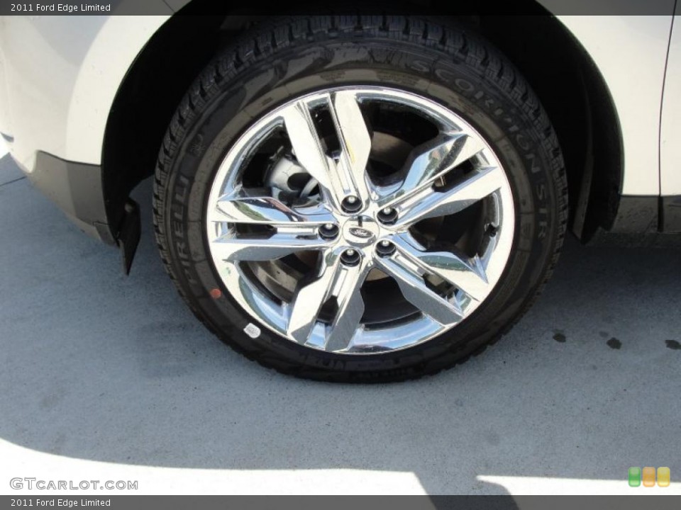 2011 Ford Edge Limited Wheel and Tire Photo #48902701