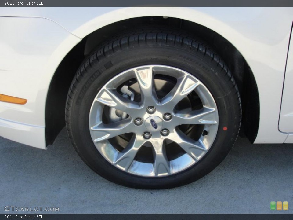 2011 Ford Fusion SEL Wheel and Tire Photo #48909416