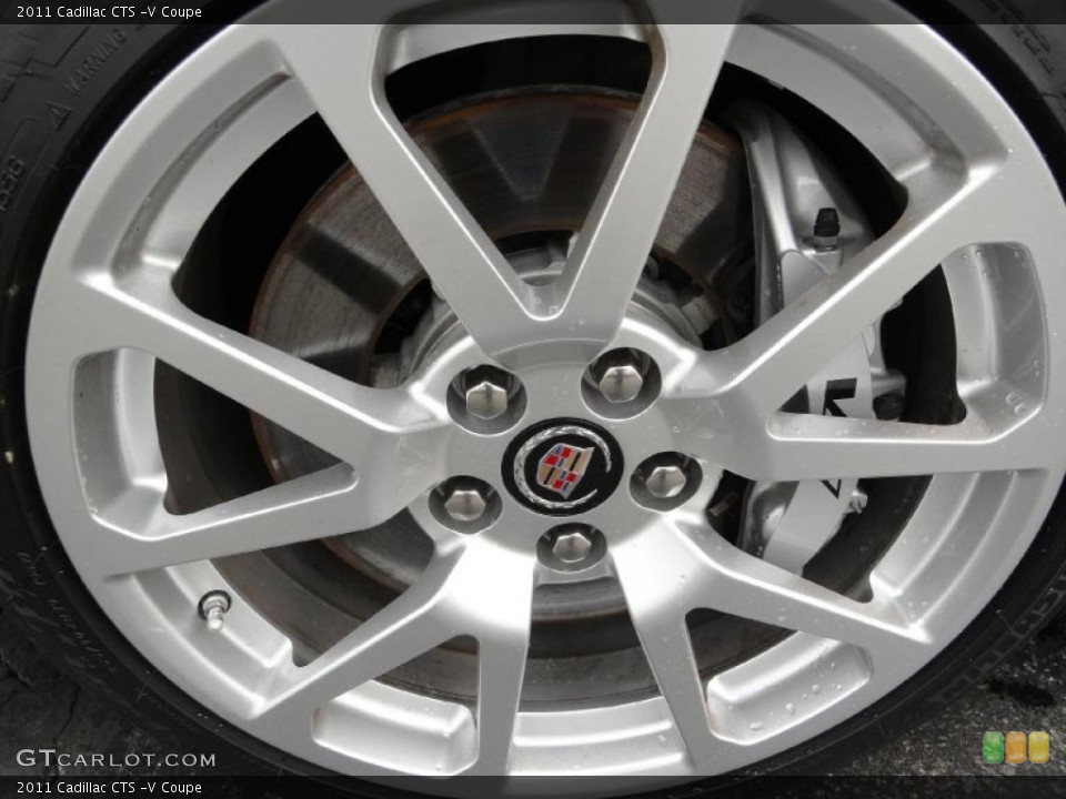 2011 Cadillac CTS -V Coupe Wheel and Tire Photo #48909543
