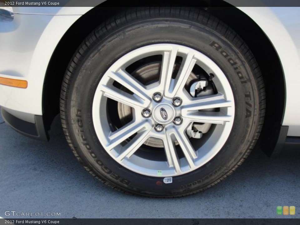 2012 Ford Mustang V6 Coupe Wheel and Tire Photo #48910752