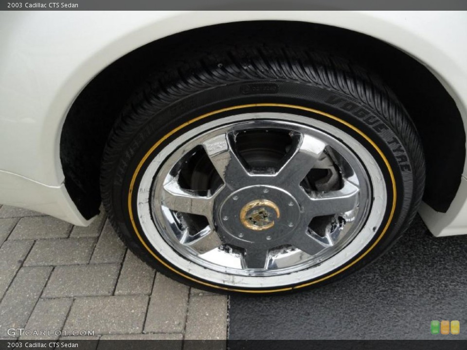 2003 Cadillac CTS Sedan Wheel and Tire Photo #48913155