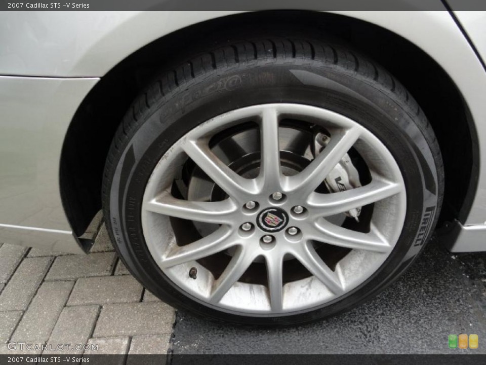 2007 Cadillac STS -V Series Wheel and Tire Photo #48914826