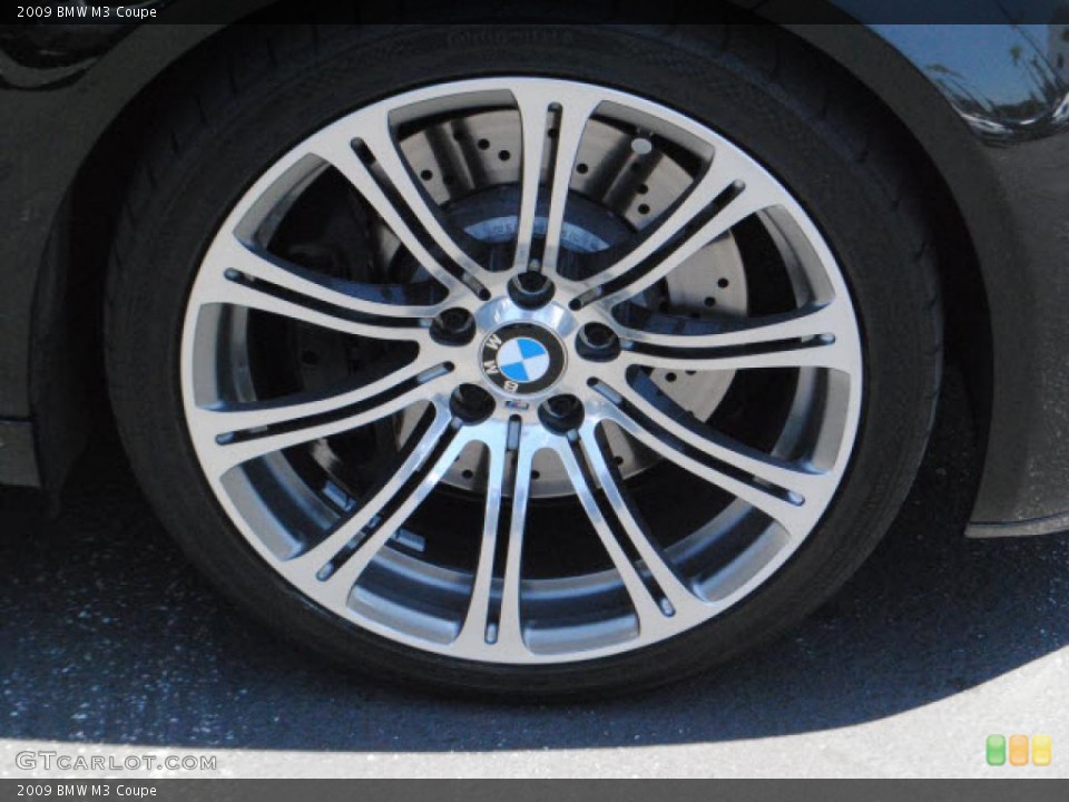 2009 BMW M3 Coupe Wheel and Tire Photo #48915924