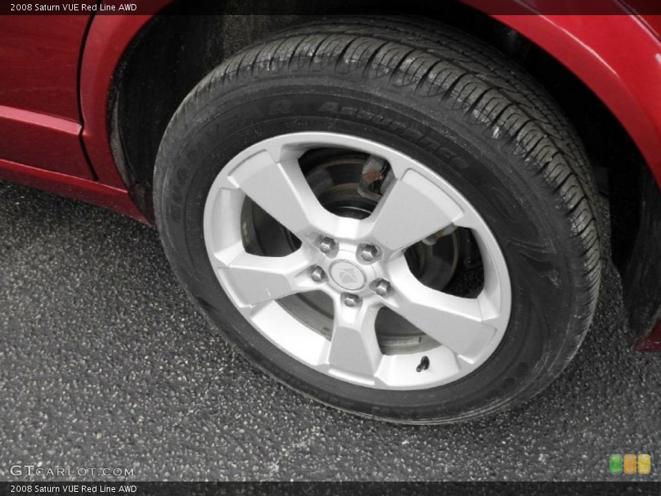 2008 Saturn VUE Red Line AWD Wheel and Tire Photo #48915972