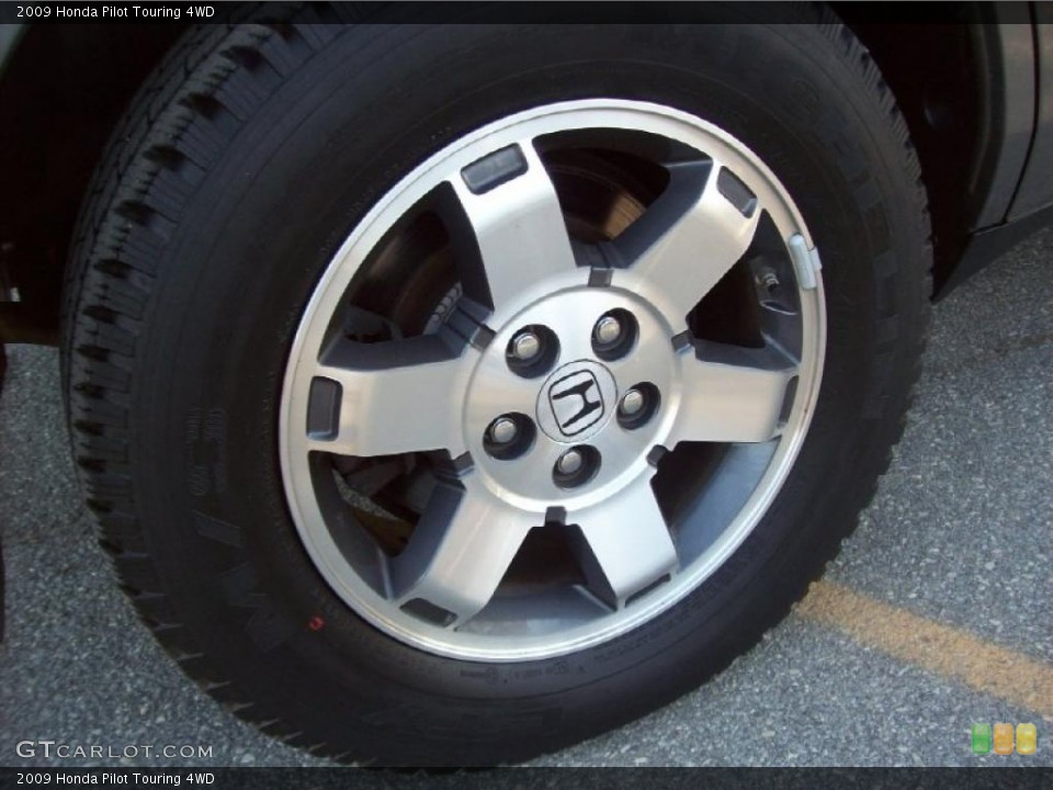 2009 Honda Pilot Touring 4WD Wheel and Tire Photo #48926527