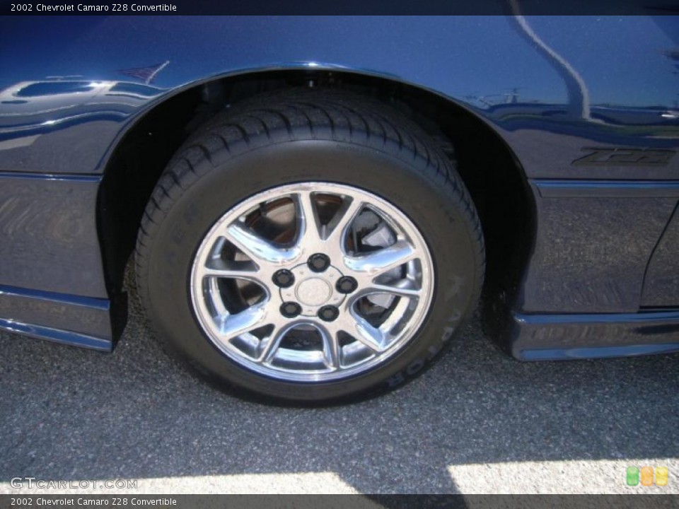 2002 Chevrolet Camaro Z28 Convertible Wheel and Tire Photo #48931273