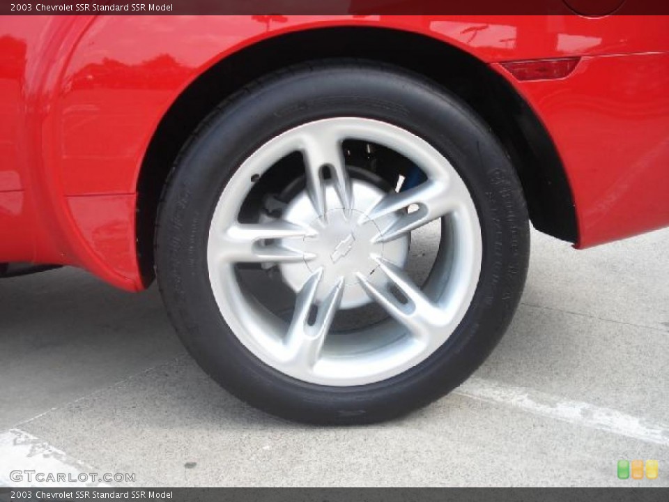 2003 Chevrolet SSR  Wheel and Tire Photo #48937462