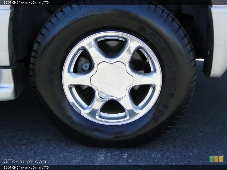 2006 GMC Yukon XL Denali AWD Wheel and Tire Photo #48948328