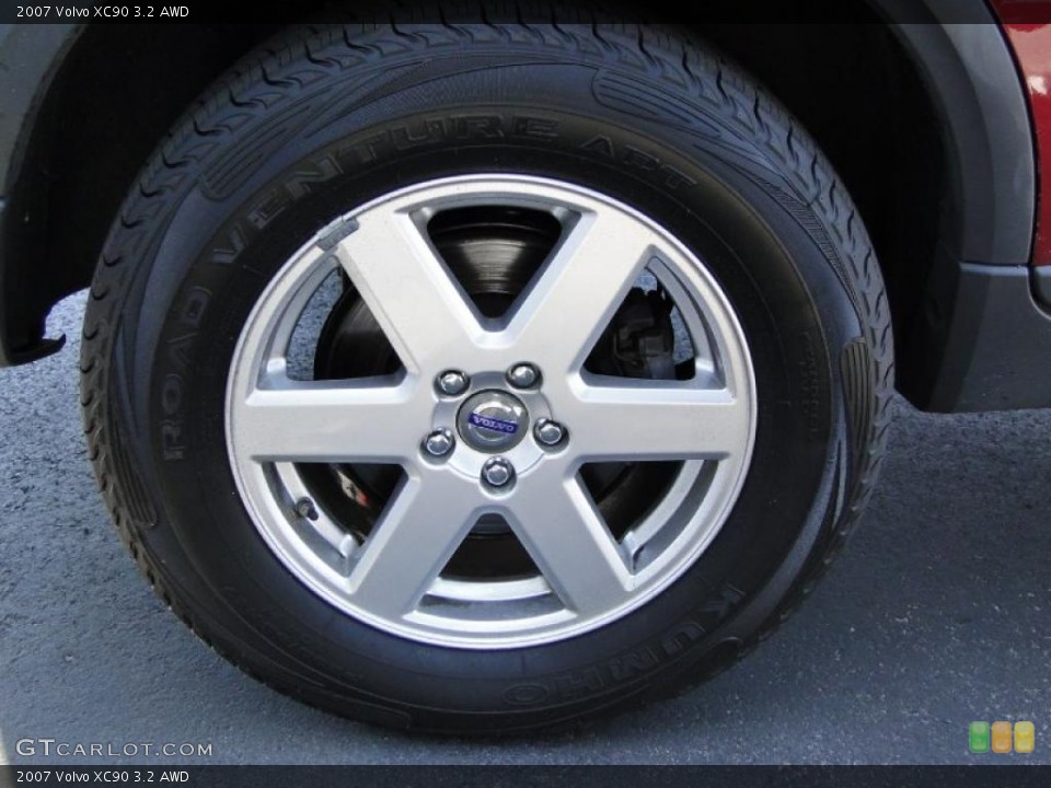 2007 Volvo XC90 3.2 AWD Wheel and Tire Photo #48949021