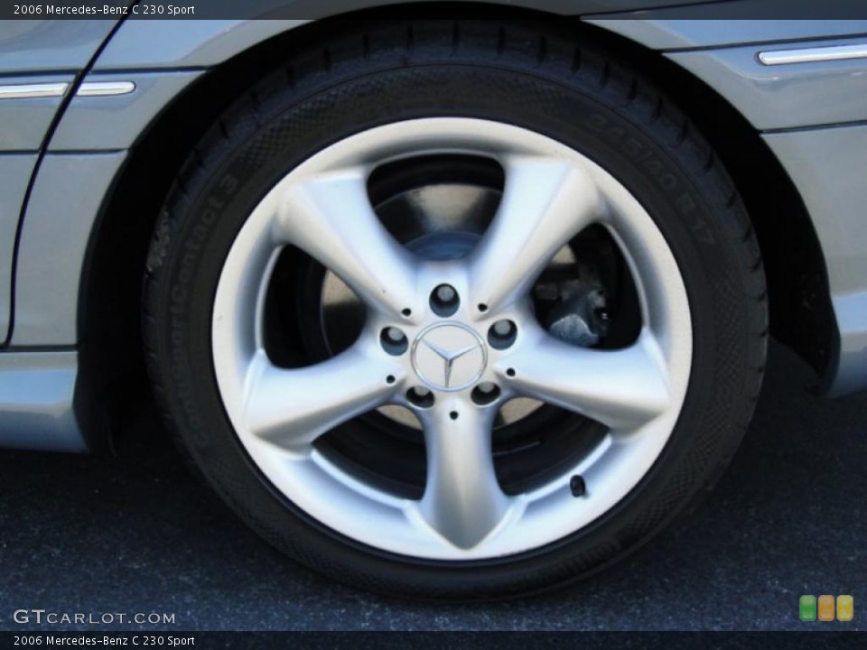 2006 Mercedes-Benz C 230 Sport Wheel and Tire Photo #48949696