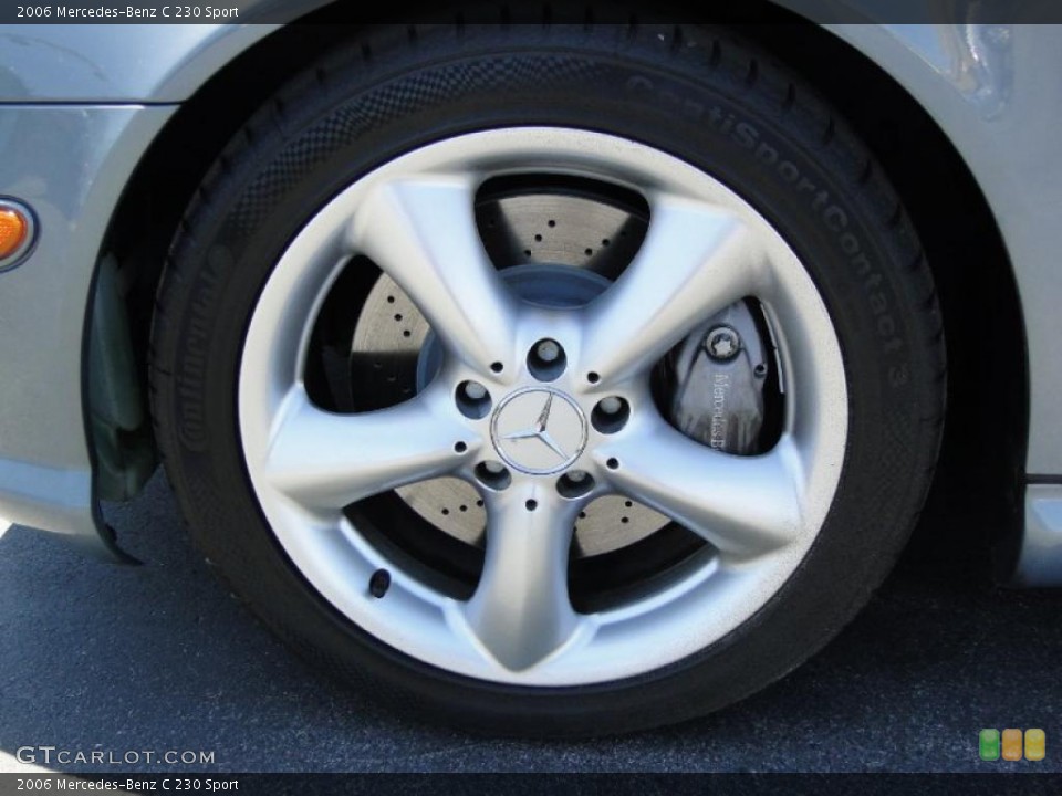 2006 Mercedes-Benz C 230 Sport Wheel and Tire Photo #48949709