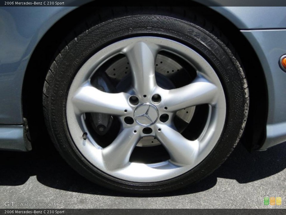 2006 Mercedes-Benz C 230 Sport Wheel and Tire Photo #48949726