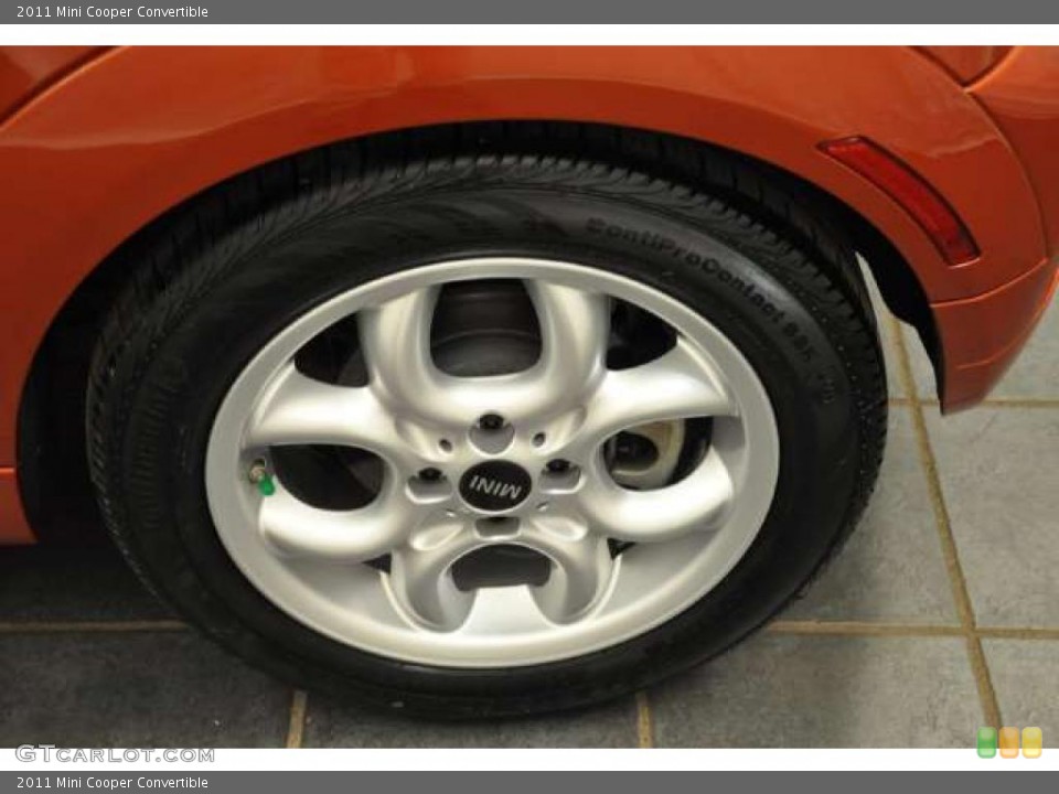 2011 Mini Cooper Convertible Wheel and Tire Photo #48956935