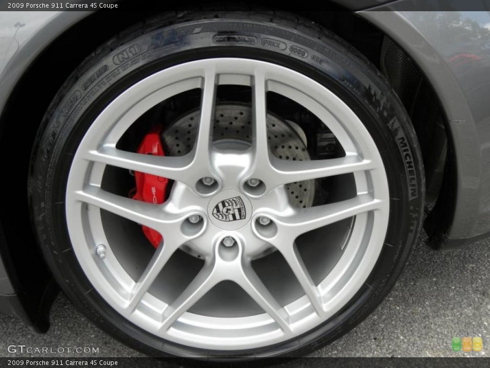2009 Porsche 911 Carrera 4S Coupe Wheel and Tire Photo #48961996