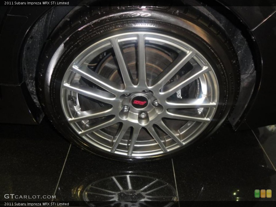 2011 Subaru Impreza WRX STi Limited Wheel and Tire Photo #48966534