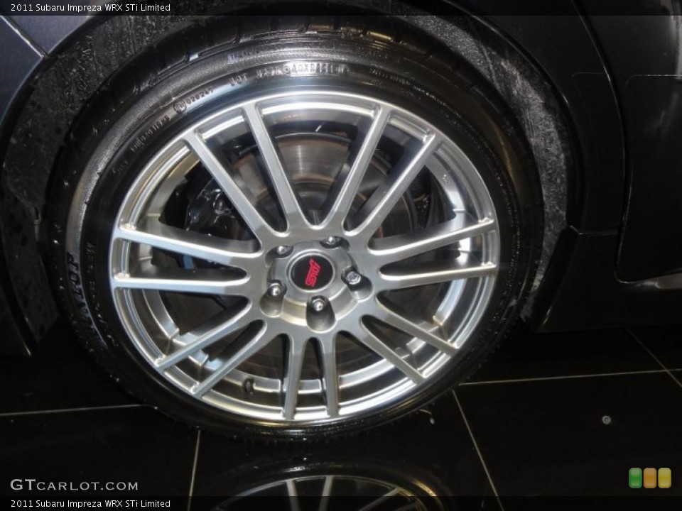 2011 Subaru Impreza WRX STi Limited Wheel and Tire Photo #48966584